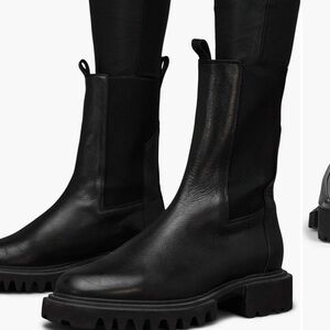 AllSaints Hallie Lug Sole Chelsea Boot - Size 8.5